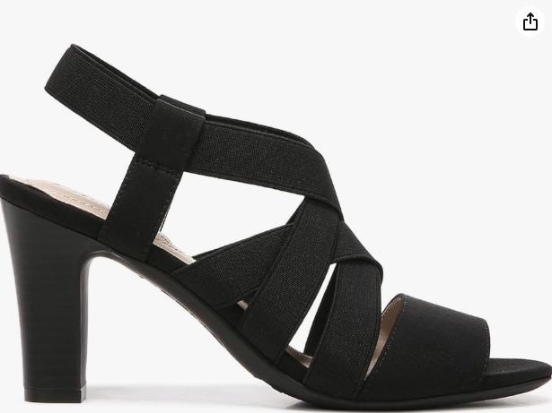 Women's Charlotte Black High Heel Sandal