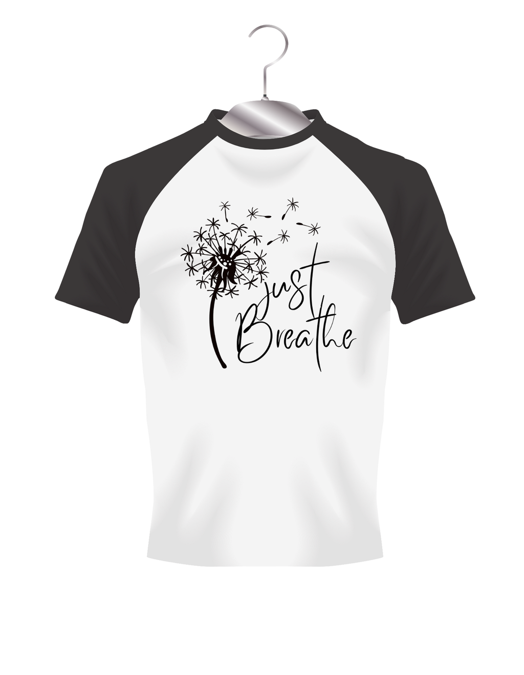 Just Breathe digital PNG clipart (Digital Download)