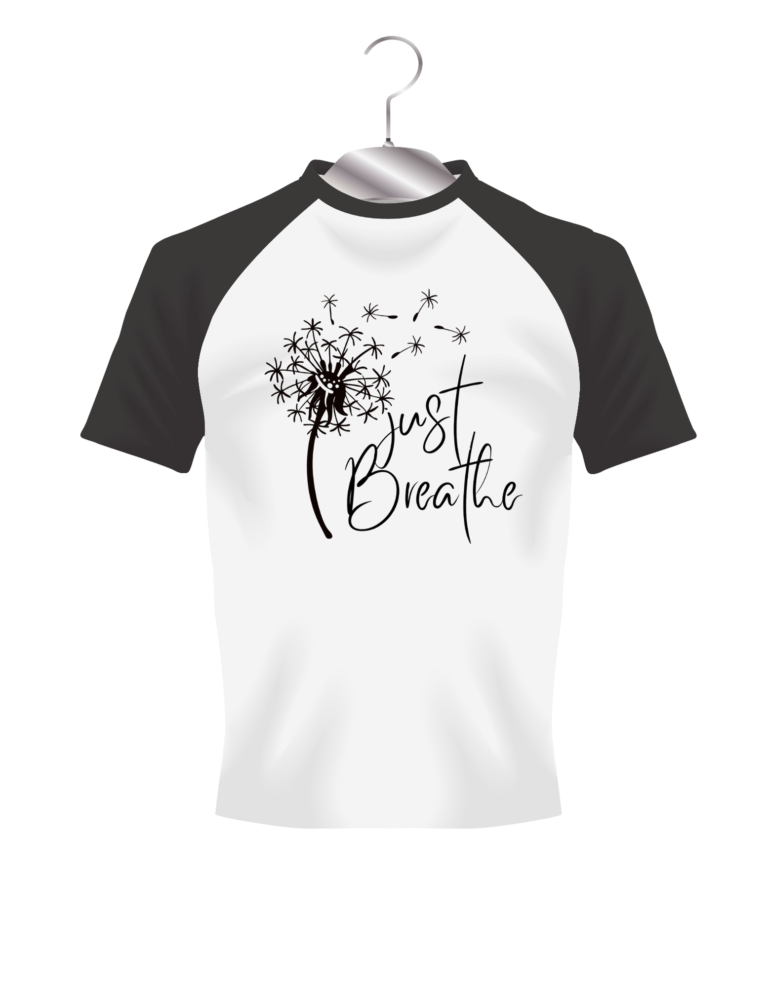 Just Breathe digital PNG clipart (Digital Download)