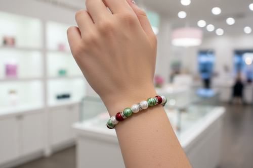 Christmas Bracelet Lifestyle Photo